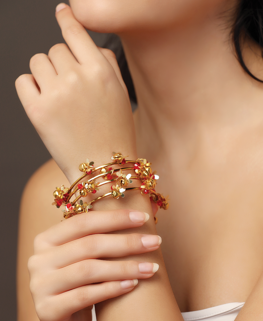 Phool Ghungroo Bangles