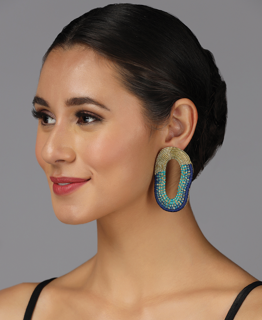 Abstract Resham Studs
