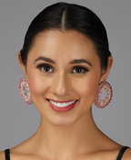 Shades of Pink Chakra Studs