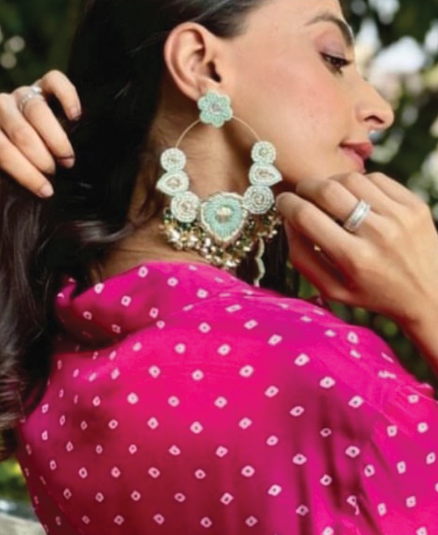 Mehak Jain in Phool Chakraa Pati Taar Earings
